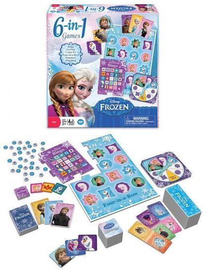 Frozen 6-in-1 Classic Games