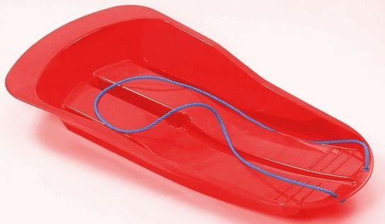 Snow Wing Red Sledge Toboggan