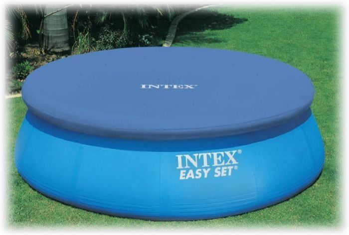 Intex 10ft Easy Set Winter Debris Pool Cover Pool Covers Winter