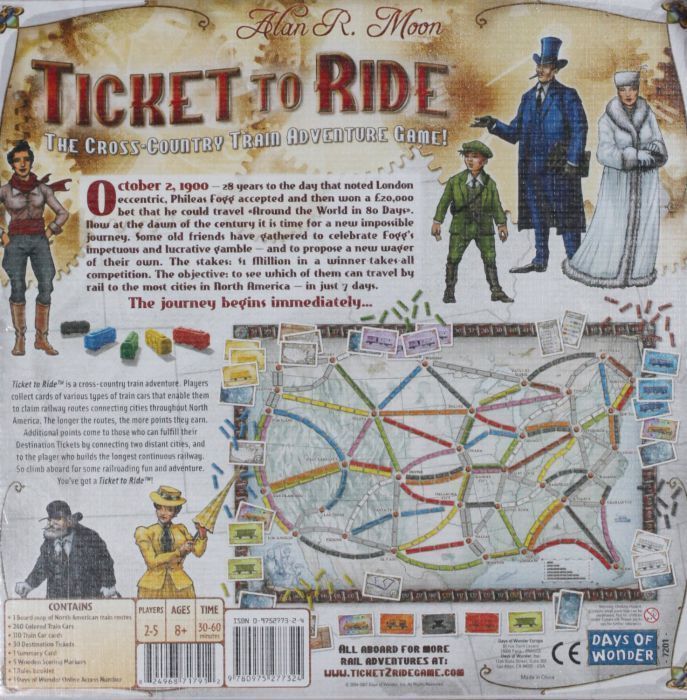 ticket to ride board game