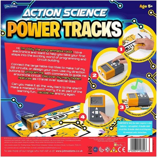 Power Tracks Science Kit Code And Connect
