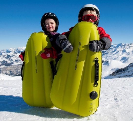 Classic 50 Kids Ice Blue Inflatable Sledge by Airboard