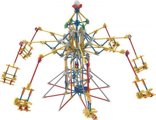 K'NEX 3-in-1 Classic Amusement Park Building Set 