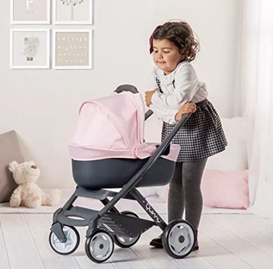 Simba Smoby MaxiCosi & Quinny Pram - Light Pink