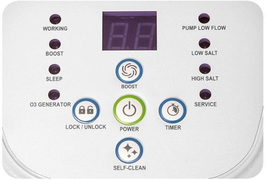 Krystal Clear Saltwater System For Pools Up To 7,000 Gallons - 26668 by Intex
