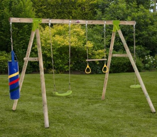 Capuchin Wooden Garden Swing Set