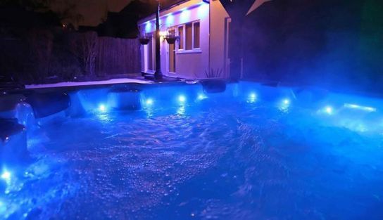 Toronto Garden Hot Tub by Canadian Spa