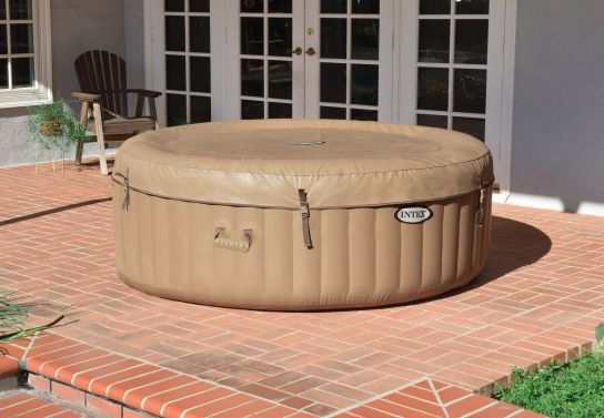 Intex PureSpa Bubble 4 Person Inflatable Hot Tub