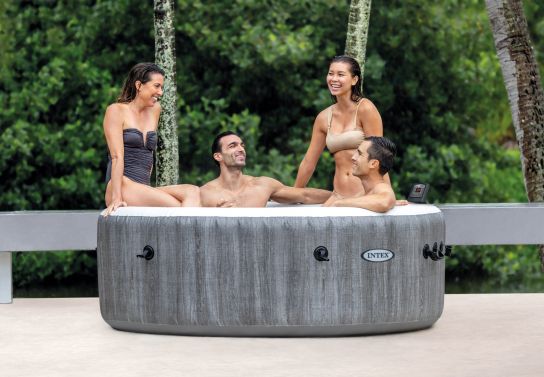 PureSpa Greywood Deluxe Inflatable Hot Tub