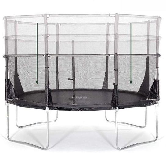 Plum Space Zone II Evolution Trampoline 8ft Plum Trampolines