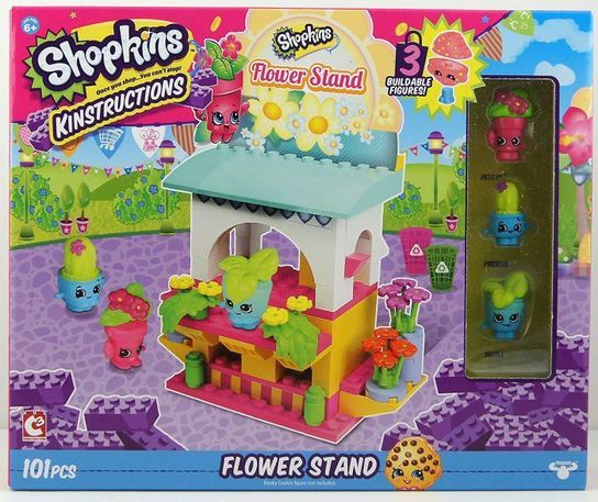 Shopkins Kinstructions Shopping Pack Wave 2 Flower Stand