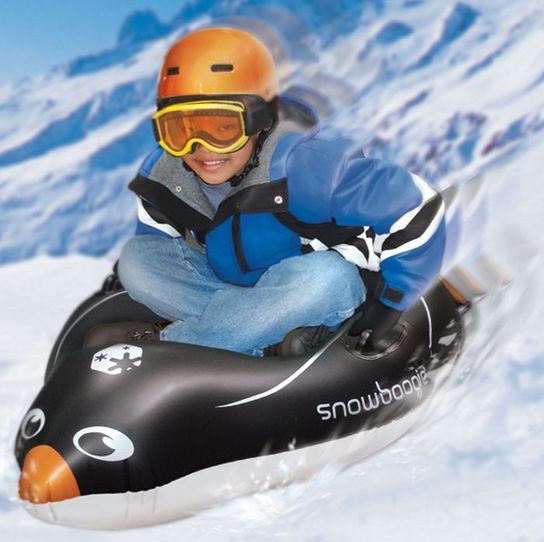 Snow Boogie Arctic Animal Inflatable Sledge- Pack Of 6