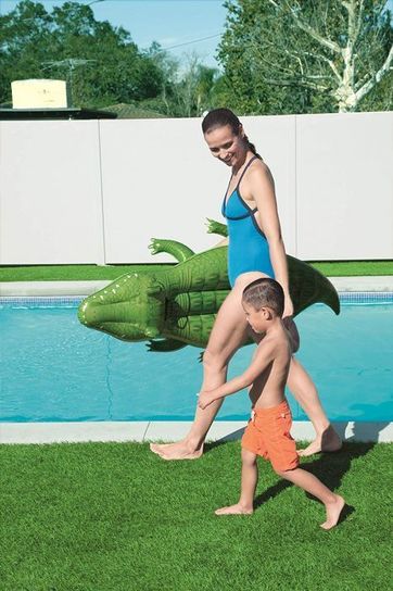 Crocodile Rider Pool Inflatable