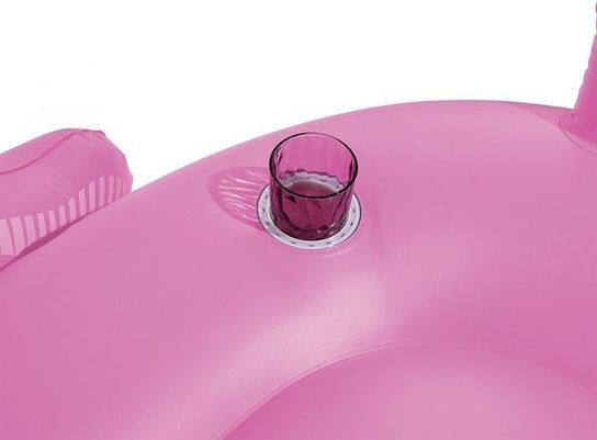 Pink Inflatable Giant Mega Supersized Flamingo Rider Swimming Lounge Float Pool Toy Lilo by Bestway