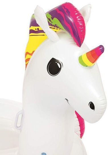 Bestway Supersized Unicorn Rider Inflatable Pool Toy  