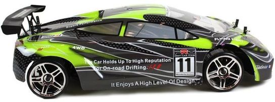 Radio Controlled 1:10 Scale Drift Car - Lambo Green