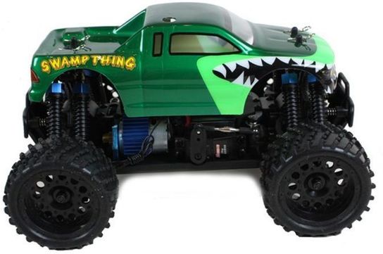Radio Controlled 1:16 Electric 7.2v Licenced Monster Truck Swamp Thing