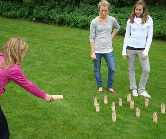 Number Kubb Original Lawn Game