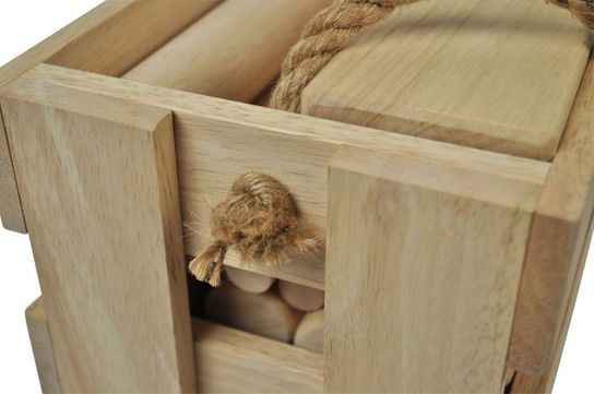 Kubb Original Red King In Wooden Box
