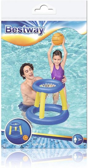 Splash N Hoop Inflatable Basketball Swimming Set