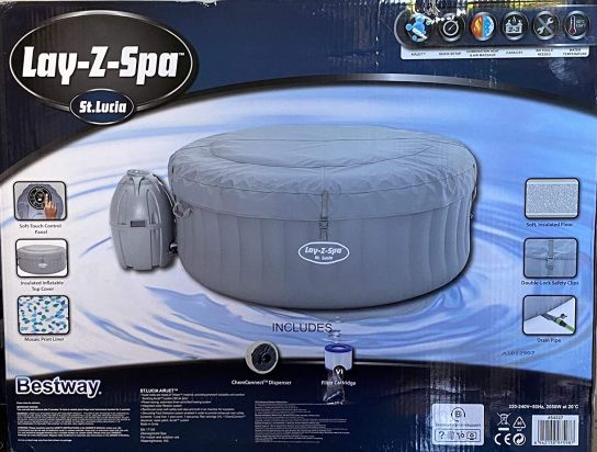 Lay Z Spa St Lucia Inflatable Hot Tub