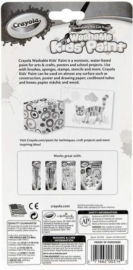 Washable Kids Paint by Crayola - Pack of 18