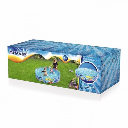 Fill-N-Fun Odyssey Paddling Pool - 6ft x 15in