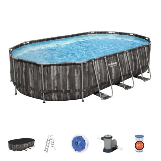 Bestway Power Steel 20ft x 12ft x 48in Pool