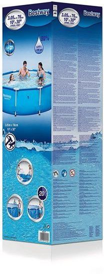 Bestway Steel Pro Metal Frame Round Pool 10ft x 30" No Pump - 56677 