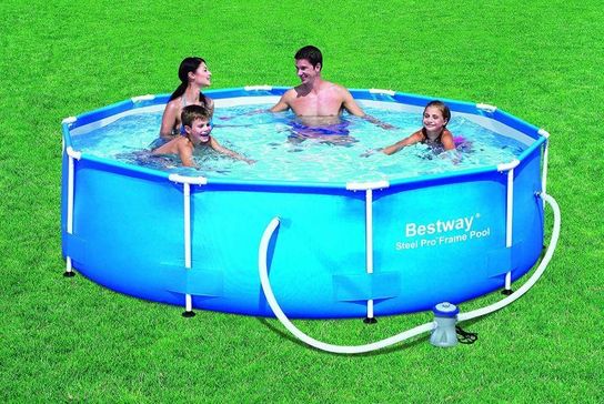 Bestway Steel Pro Metal Frame Round Pool 10ft x 30" - 56679