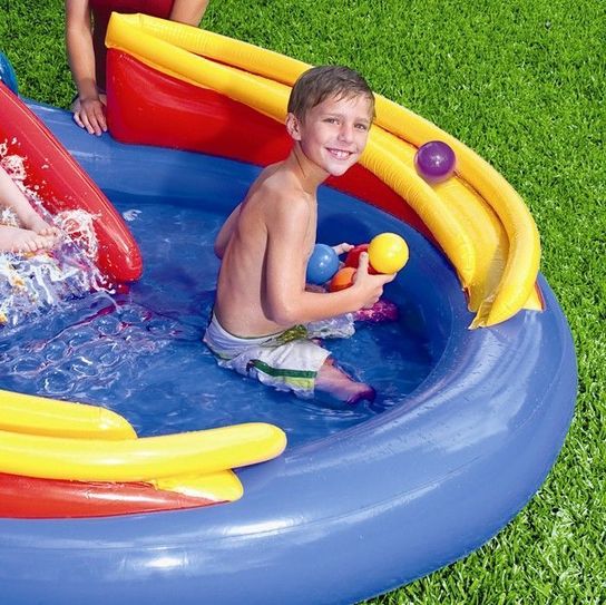 Rainbow Ring Play Centre Paddling Pool - 57453