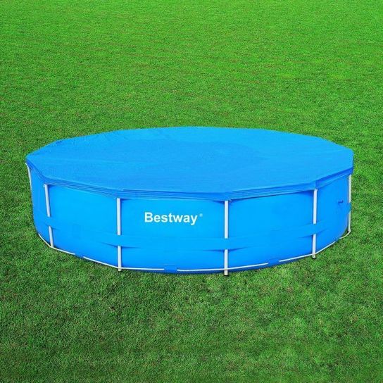 12ft Steel Pro Frame Winter Debris Pool Cover by Bestway