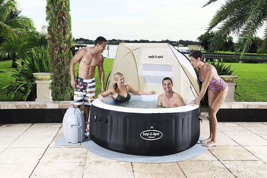 Lay-Z-Spa Beige Hot Tub Canopy - 58464