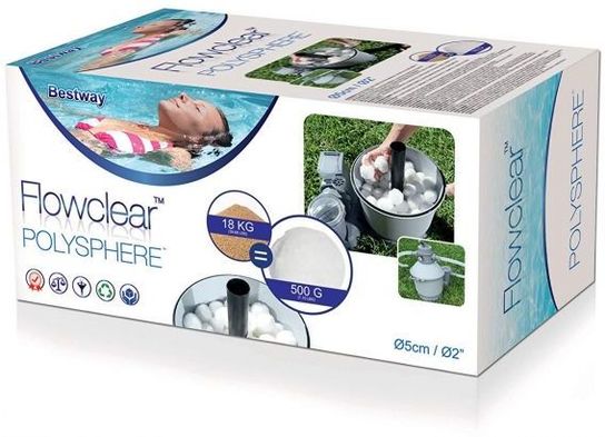 Bestway Flowclear Polysphere Filtration Balls 500 Grams