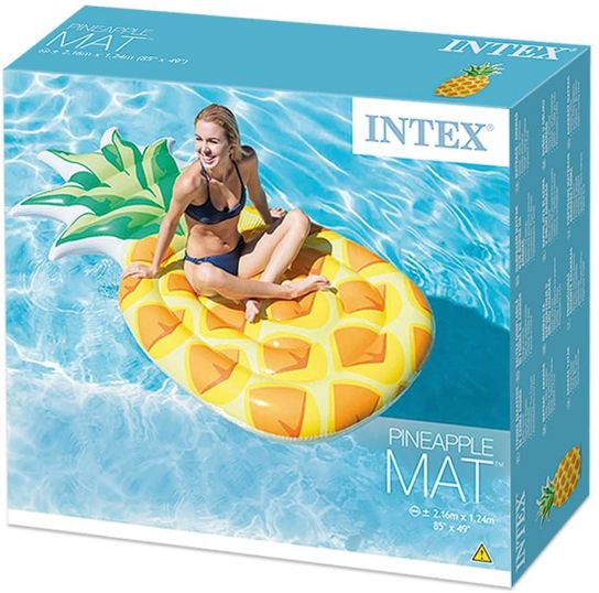 Intex Realistic Pineapple Pool Inflatable Lounger