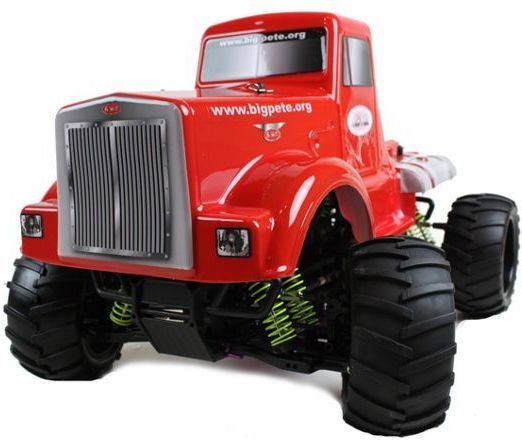 Radio Controlled 1:10 Nitro 6101 Licenced Monster Truck - Big Pete