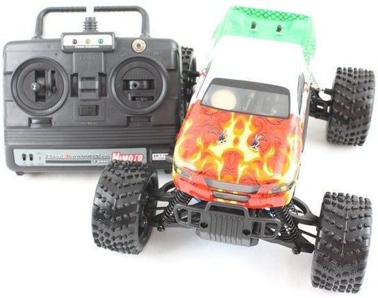 Radio Controlled 1:16 Nitro Licenced 6116 Monster Truck - Red Dragon