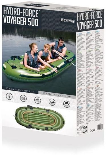 Hydro-Force 11ft 5in x 56in x 20in Voyager 500 Inflatable Boat - 65001