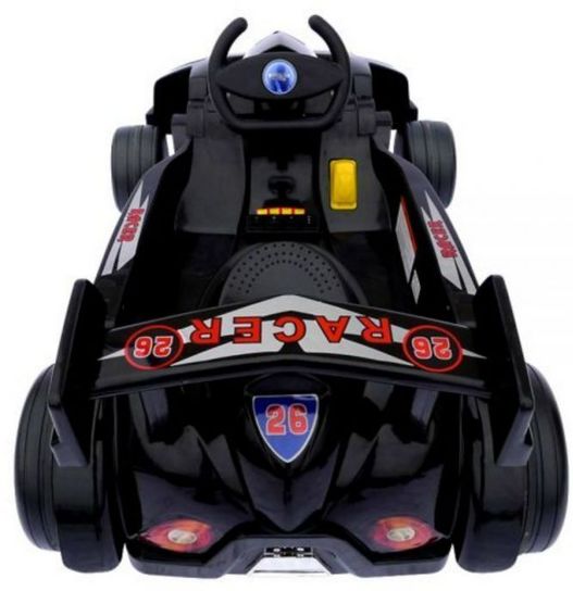 Kids 6V Go Kart Style Ride On Car Black