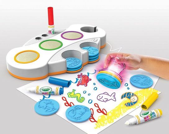 Color Wonder Light-Up Stamper by Crayola