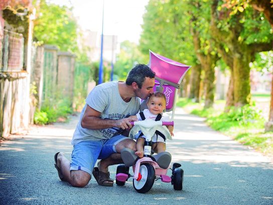 For Sale Smoby Trike 3-in-1 SMOBY BABY BALADE PINK CHILDRENS