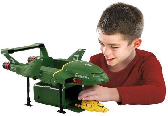 Thunderbirds TB2 With TB4 Official ITV Licensed Playset