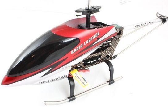 Radio Controlled 9097 Carbon Body 3.5 Channel Helicopter with Gyro