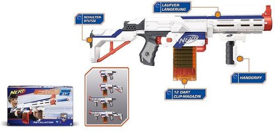 Hasbro Nerf N-Strike Elite Retaliator Blaster
