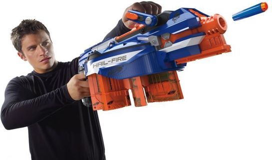 Nerf N-Strike Elite Hail-Fire Blaster Toy