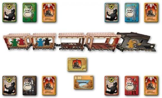 Colt Express Board Game- Damaged Box