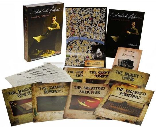 Sherlock Holmes Consulting Detective Board Game