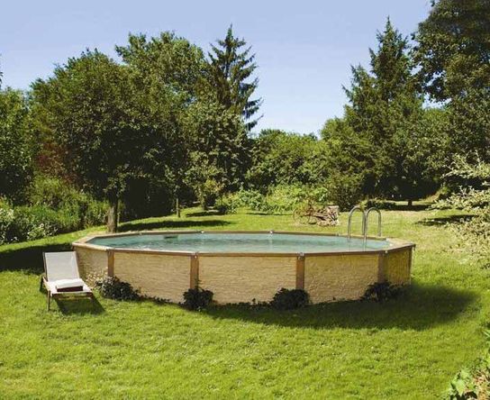 Azteck Maxiwood Round Wooden Pool 4.4m by Zodiac