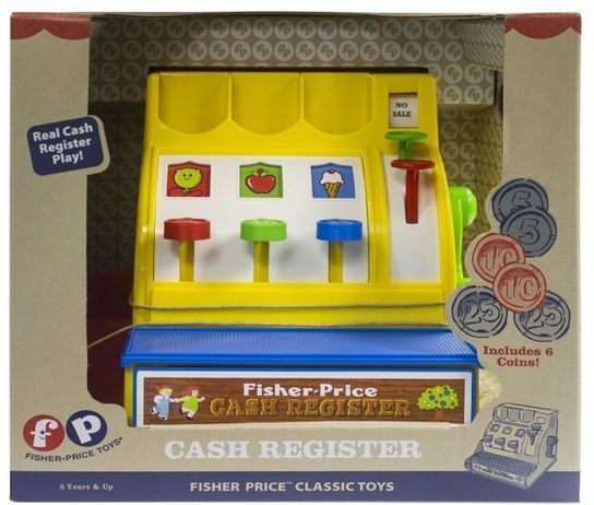 Classics Cash Register Toy  by Fisher Price
