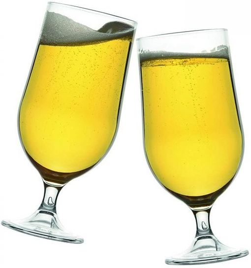 Lay-Z-Spa Premium Polycarbonate Beer Glasses- Pk.4